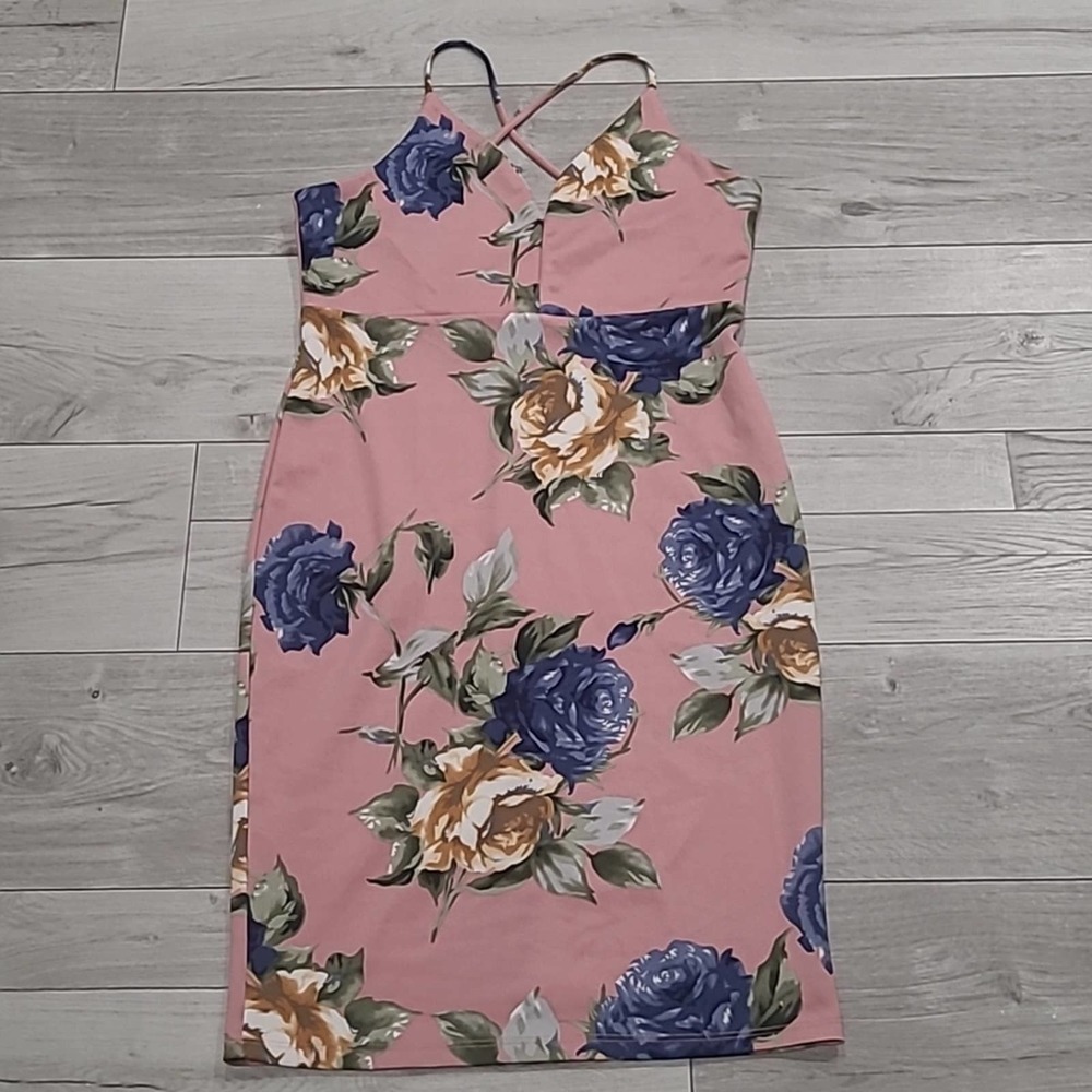 BLVD Floral Print Dress